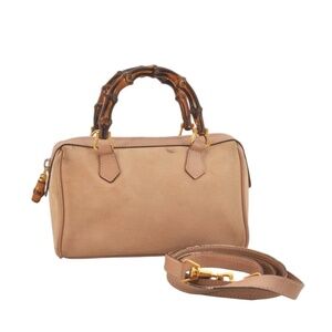 Gucci Bamboo Mini Boston Bag